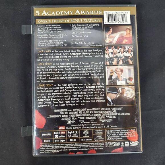 American Beauty -1999 Film [DVD] - Picture 3 of 3